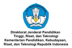 Direktorat Jenderal Pendidikan Tinggi, Riset, dan Teknologi
Kementerian Pendidikan, Kebudayaan, Riset, dan Teknologi Republik Indonesia