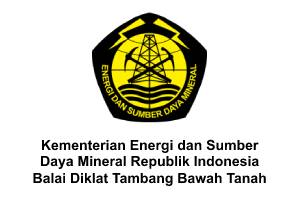 Kementerian Energi dan Sumber Daya Mineral Republik Indonesia
Balai Diklat Tambang Bawah Tanah